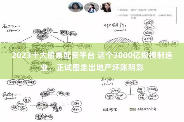 2023十大股票配资平台 这个3000亿规模制造业，正试图走出地产坏账阴影