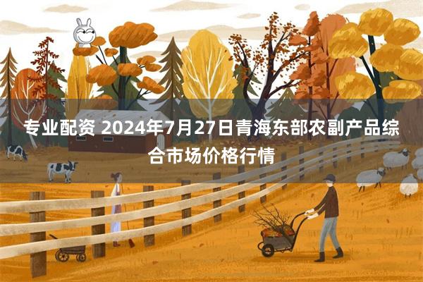 专业配资 2024年7月27日青海东部农副产品综合市场价格行情