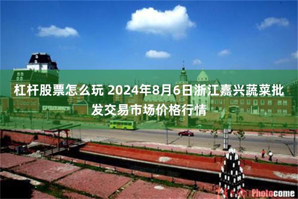 杠杆股票怎么玩 2024年8月6日浙江嘉兴蔬菜批发交易市场价格行情